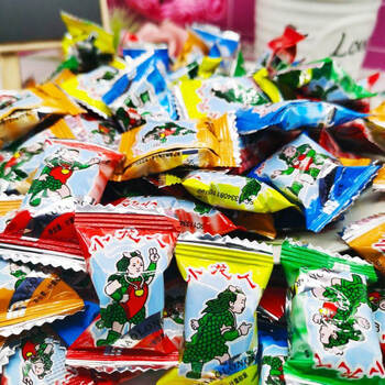 隽辰堂小龙人糖果散称牛奶糖结婚庆喜糖安庆特产零食水果糖80后怀旧