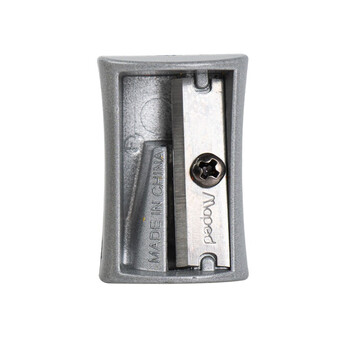 马培德（Maped）单孔合金转笔刀 迷你小号便携铅笔刀 手动铅笔削笔器削笔刀 学生刨笔刀卷笔器 041719CH随机颜色