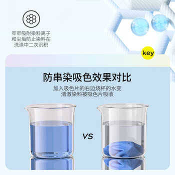KINBATA日本防串色洗衣片250片吸色片防染色洗衣片抑菌防螨色母片