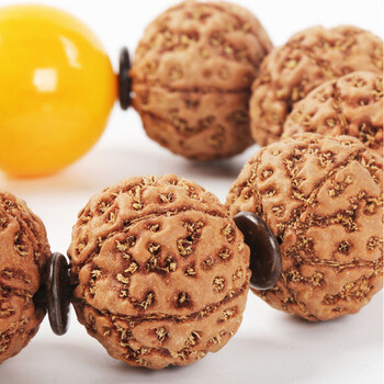 大金刚菩提手串原籽满肉6六7七8八瓣黄皮蜂窝印尼金刚菩提子男士九瓣