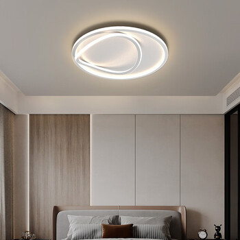 汉宫卧室吸顶灯现代简约主卧书房led灯具北欧个性家用餐厅婚房灯饰