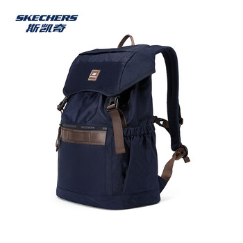 斯凯奇双肩包男女书包大容量电脑包户外包旅行露营背包L324U038