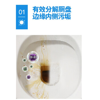 花王（KAO）双效洁厕液650ml*2瓶原装进口马桶厕所清洁剂洁厕灵洁厕液除异味