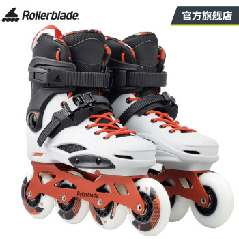 Rollerblade轮滑鞋成人旱冰专业刷街改装花式男女大学生社团初学溜冰鞋PROX 灰白/红 42