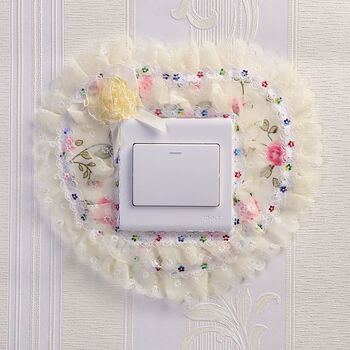 开关套单开双开三开布艺开关贴墙贴防污墙壁插座贴开关装饰套保护套