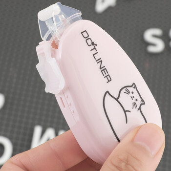 国誉(KOKUYO)Noritake联名学生便携紧凑型点点胶点状胶粘贴胶带 本体 蓝色 WSG-DM2X45-06B