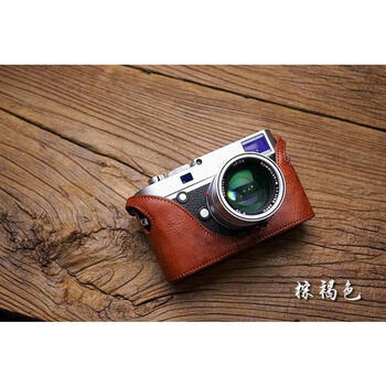 徕卡leica 大m m240-p m240 m-p m-m 皮套 相机套 a款棕褐色