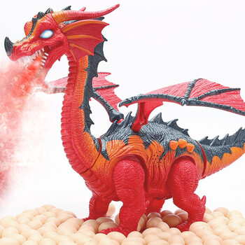 大号恐龙玩具电动会喷火下蛋走路的霸王龙仿真动物儿童男孩模型大