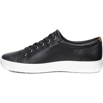 ecco爱步 男鞋简约休闲鞋男平底耐磨板鞋 柔酷soft 7 黑色