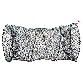 自动可折叠弹性捕鱼网笼抓鱼笼螃蟹笼乌龟笼甲鱼笼虾笼黑鱼笼鱼笼2孔