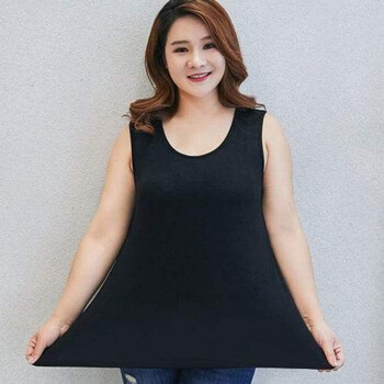 大码吊带背心女200斤胖mm加肥加大薄款宽松无袖t恤夏黑色1件装2xl适合