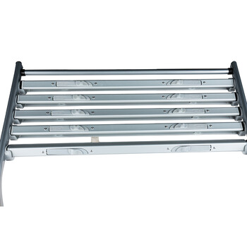 得力(deli)9302 六层铝合金夹条报纸架报刊架 宣传杂志展示架 办公室落地置物架 高0.87米 得力(deli)9302 六层铝合金夹条报纸架报刊架 宣传杂志展示架 办公室落地置物架 高0.87米