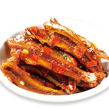 小鱼仔小鱼干香辣味休闲食品湖南特产小吃零食即食小包装 1盒劲辣味 1