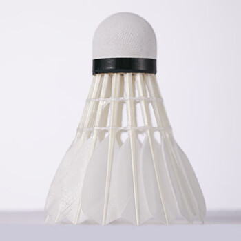 超牌牌紫超羽毛球比赛耐打刀翎鹅毛球三拼软木稳定12只装76速