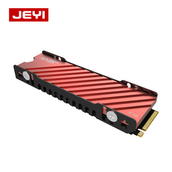 佳翼（JEYI）M.2笔记本散热器 PS5固态硬盘散热片 单面超薄全铝散热马甲 兼容2280 适用西数三星联想拯救者