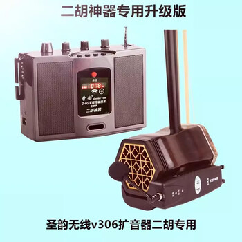新品 sheng yun 二胡・古筝他 マイク & スピーカー・伴奏音源再生 楽器