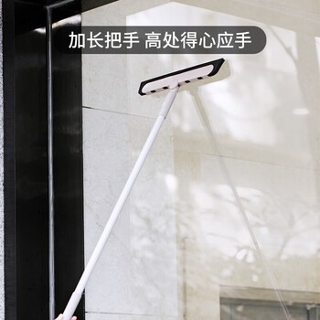 茶花 魔术扫把浴室扫水地刮多功能擦玻璃神器刮水器*