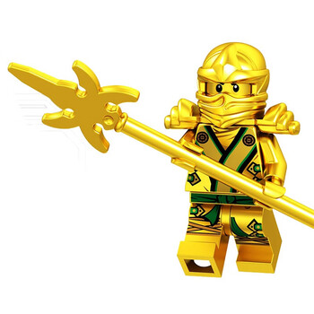 人仔黄金绝版劳埃德金龙大师神龙盾玩具男8 翠绿色132黄金忍者【图片