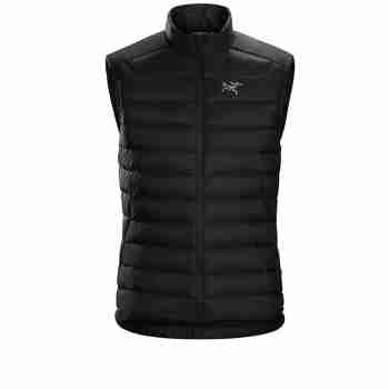 始祖鸟（ARC’TERYX） Cerium  Vest 轻量保暖羽绒服男马甲内层马夹男 Black/黑色 S（建议55-65kg）