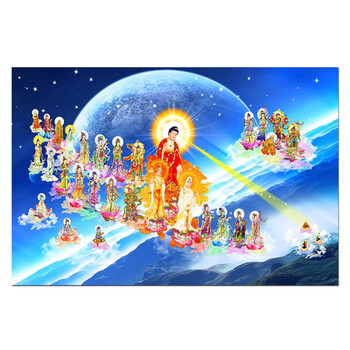 西方三圣挂画品牌及商品- 京东