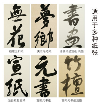 漢墨 进口精致墨汁 初学者书法国画练习墨汁1000g 文房四宝学生用墨水
