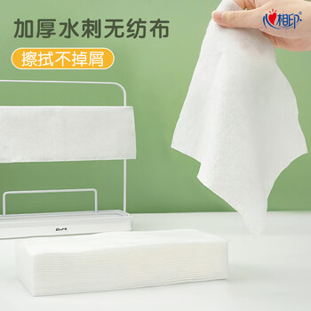 心相印厨房用纸悬挂式220抽*3包壁挂式一次性懒人抹布 吸水吸油干湿两用