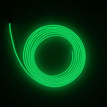 汽车led装饰气氛灯车内氛围灯条室内脚底灯冷光线内饰改装饰灯带绿色2