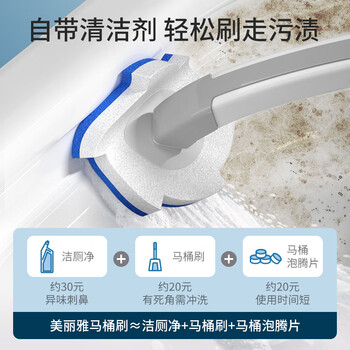 美丽雅浴室缝隙刷卫生间厨房细缝刷清洁刷多功能窗缝凹槽灰尘刷子硬毛刷