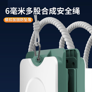依来洁擦玻璃神器家用高层窗外专用家政工具双面三层强磁40-85mm擦窗器