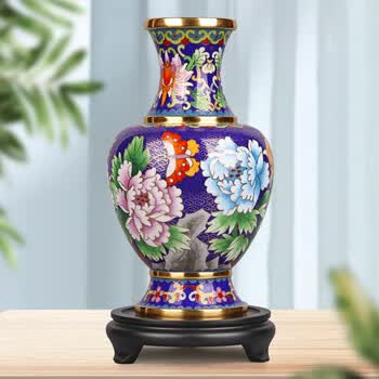 清代掐丝珐琅花瓶价格报价行情- 京东