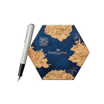 辉柏嘉(Faber-castell)【热门商品】钢笔礼盒签字笔墨水笔山海经联名磨砂银钢笔 EF尖Hexo系列 练字送男友女友毕业礼物 辉柏嘉(Faber-castell)【热门商品】钢笔礼盒签字笔墨水笔山海经联名磨砂银钢笔 EF尖Hexo系列 练字送男友女友毕业礼物