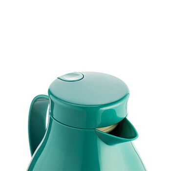 WORLD KITCHEN 康宁绿欣美佳杯壶两件组 玻璃红胆 304不锈钢 WK-LXMJ2/KZ/GR