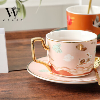 物取（WOOCH）国潮系列咖啡杯高颜值新婚礼物结婚生日新家礼物入宅下午茶对杯