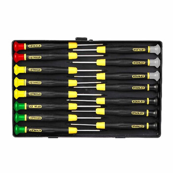 史丹利（STANLEY）15件套微型螺丝批组套B 66-382-23