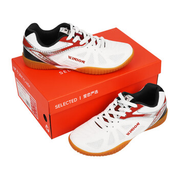 莹恋WINION严选 乒乓球鞋男款女款防滑耐磨乒乓球运动鞋起点 白红37 莹恋WINION严选 乒乓球鞋男款女款防滑耐磨乒乓球运动鞋起点 白红37