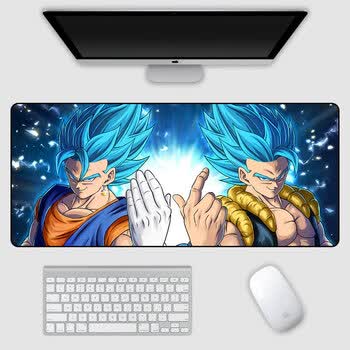 赛睿高品质同款龙珠超鼠标垫孙悟空贝吉塔游戏电竞办公动漫周边加大