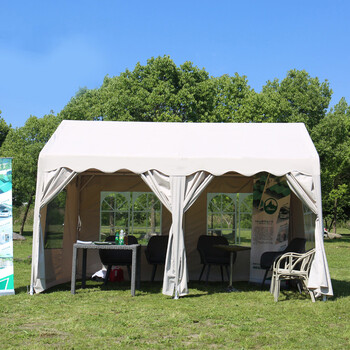 ada商业活动摆摊帐篷户外棚子遮阳棚雨棚车棚四角院子防雨帐篷 3x4只