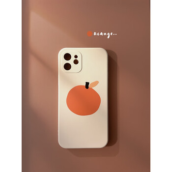 橘子0pro手机壳全包oep0pro保护套硅胶防摔软壳 【古董白】橘子 大号7