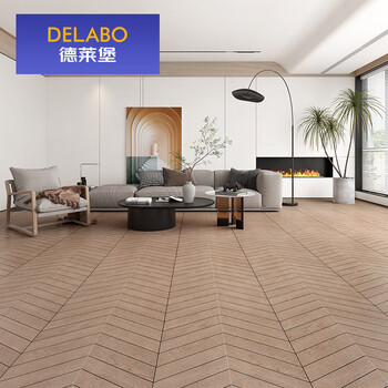 德莱堡(DELABO) 北欧鱼骨木纹砖地砖600x1200客厅卧室防滑耐磨瓷砖仿实木地板砖 12692 600x1200mm【图片 价格 品牌 ...