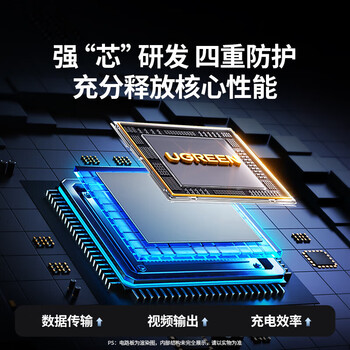绿联 Type-C扩展坞USB-C转换器拓展坞HDMI网线转接头HUB通用笔记本平板【USB3.2+读卡器+HDMI】15531