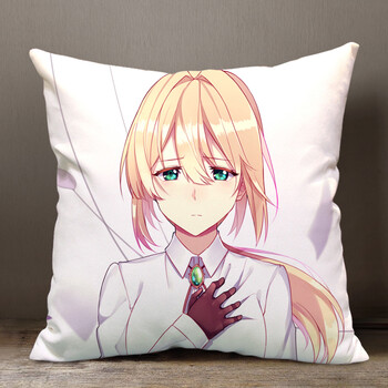 薇尔莉特抱枕紫罗兰永恒花园周边薇尔莉特抱枕被子两用沙发汽车靠垫