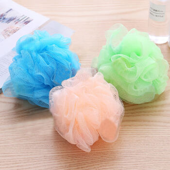 沐浴球可挂式起泡沐浴球柔软浴花澡花加厚洗澡沐浴花球搓背洗澡球