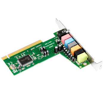 魔羯 MOGE 台式机PCI 7.1声道环绕立体声 声卡 MIC输出高清影音游戏声卡非直播声卡 MC1207