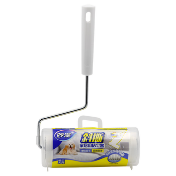 妙洁 斜撕家居用粘尘器 16cm60撕 滚筒粘毛器粘尘纸