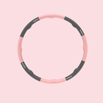 杜威克可拆卸呼啦圈自由调节女士运动儿童成人家用塑形健身美腰粉灰色