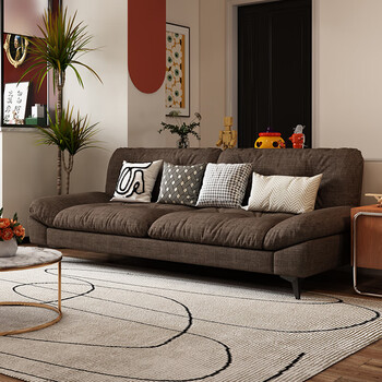 出租屋沙发 小沙发两人位 两人位沙发 小户型科技布沙发云朵布艺客厅