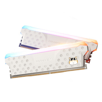 COLORFIRE 32GB(16Gx2)DDR5 6000 台式机内存条 MEOW系列 RGB灯条