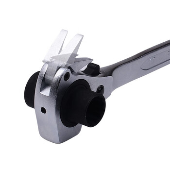 罗宾汉（RUBICON）棘轮尖尾扳手 RCH-17X19 多功能扳手 羊角锤17mm 19MM套筒 拔钉锤