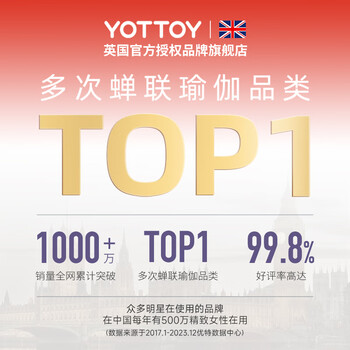 yottoy瑜伽垫 健身垫TPE防滑加厚加宽185*80cm初学者男女舞蹈地垫子家用 yottoy瑜伽垫 健身垫TPE防滑加厚加宽185*80cm初学者男女舞蹈地垫子家用