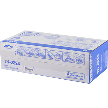 brother兄弟TN-2325 黑色墨粉 2600页 （适用兄弟7380/7480/7880、7080/7080D/7180、2260/2260D/2560）